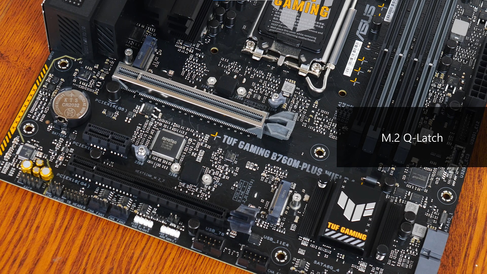 Review: ASUS TUF GAMING B760M-PLUS WIFI D4 LGA1700 Motherboard